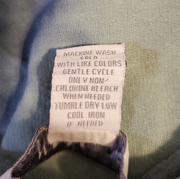 Tie-dye wide-neck sweater - Picture 5 of 6